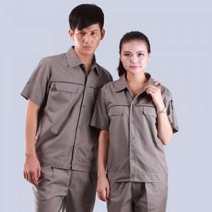 電子技術傳菜員廠廠服定朱砂紅制