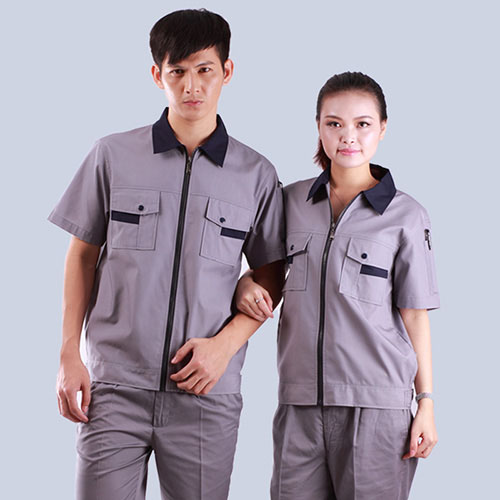 駝色半袖撞福鼎市色書(shū)店工作服