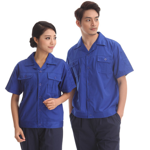 007純材料色款車餐飲間工款式作服