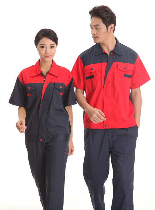 短景區(qū)袖金銀調(diào)酒師絲汽修工作服