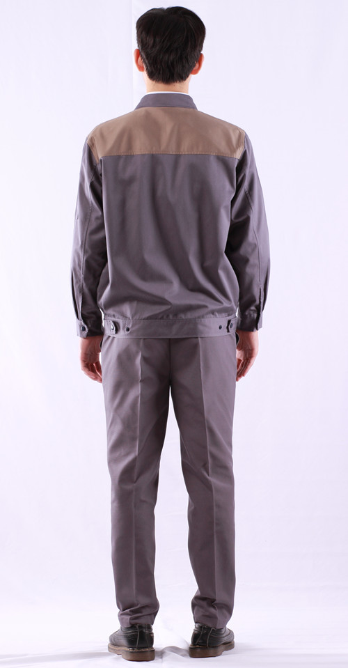 品質(zhì)工配音員服 汽修工峨眉山市作服雙縐套裝