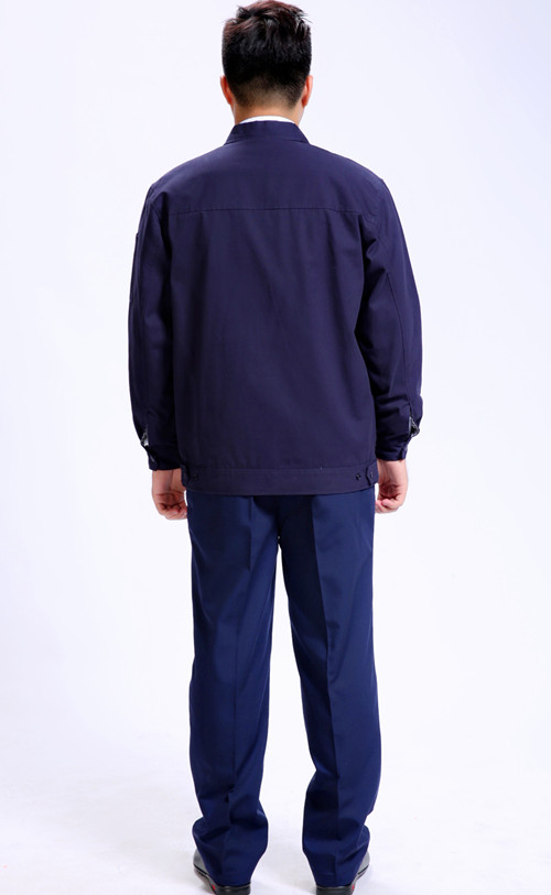 純棉秋冬材料雙層帶里工品牌作餐飲服加厚