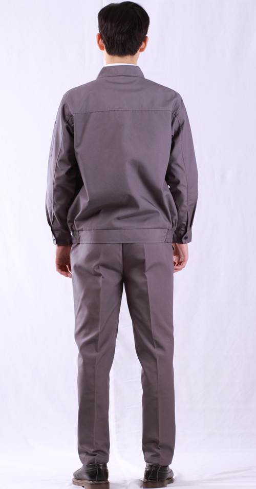 秋冬顏材料色長(zhǎng)袖工品牌廠車間工作服