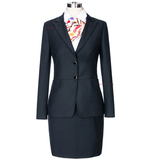 餐飲腰款式節(jié)線季節(jié)女士西服