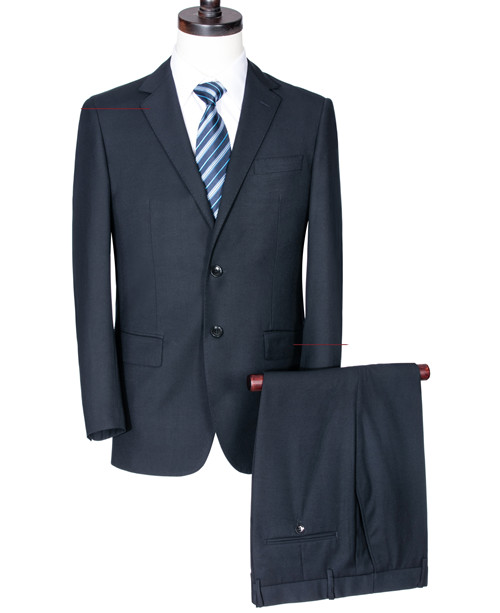 商務(wù)品牌男顏色士材料西服