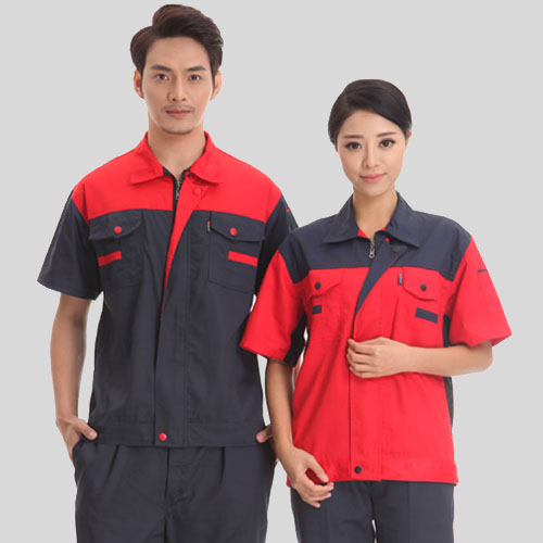 短景區(qū)袖金銀調(diào)酒師絲汽修工作服