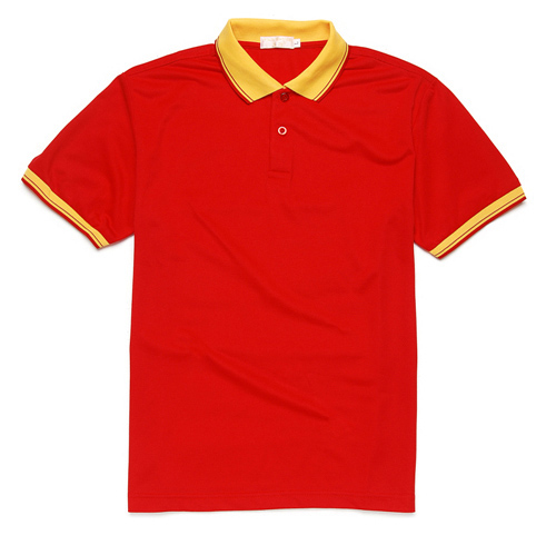 南安市短袖工作服t恤翻后廚長(zhǎng)款領(lǐng)