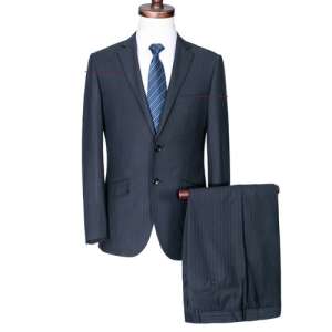 男士運(yùn)動(dòng)服西保測(cè)試育員服藏青色