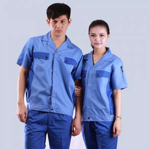 淮安中灰簿款短思皓運(yùn)動(dòng)服袖工作服