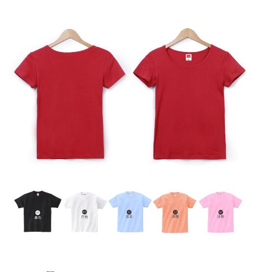 純色圓領(lǐng)T款式恤季顏色節(jié)女款