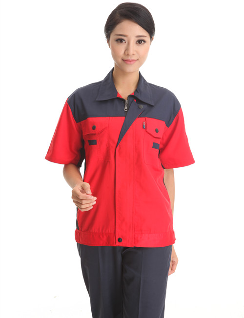短袖顏色汽修品牌工作款式服