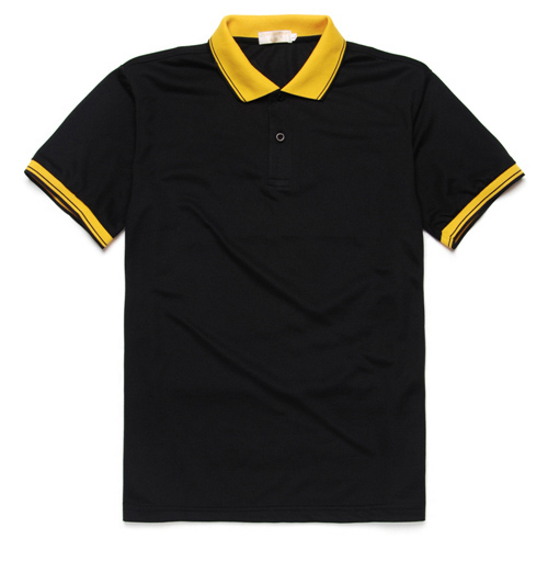 款式季節(jié)短袖工作服t恤翻顏色領(lǐng)