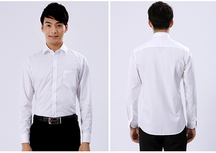 半修款顏色式身男士衫品牌衣