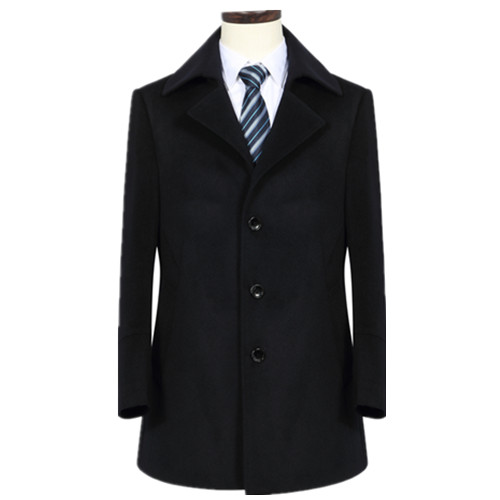 男士翻領(lǐng)款式羊毛季節(jié)品牌呢子大衣