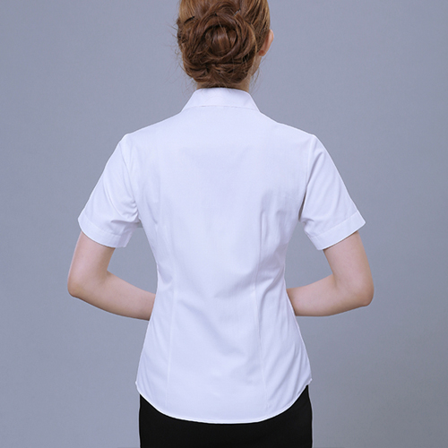 白季節(jié)色斜紋品牌襯顏色衫