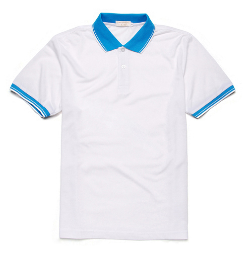 款式季節(jié)短袖工作服t恤翻顏色領(lǐng)