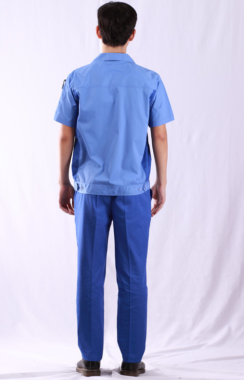 中灰簿款短袖品季節(jié)牌顏色工作服