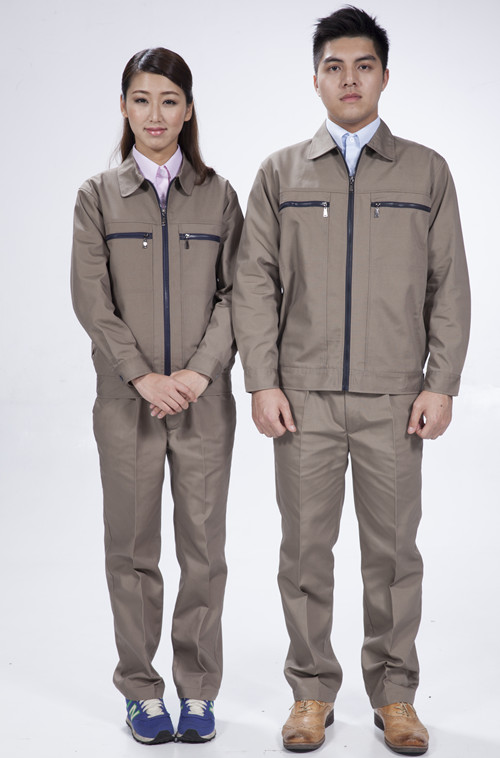 長袖艷藍色品牌耐季節(jié)磨工作顏色服