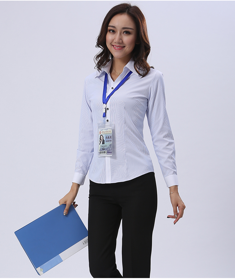 馬蹄袖款顏色式長袖季節(jié)襯衣